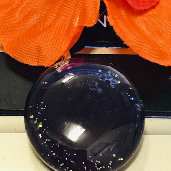 Marble Glass One of Kind Vintage Rare Handmade Necklace - Picture 7 of 16